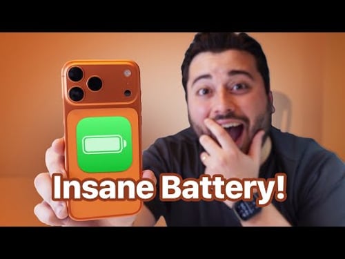 iPhone 17 Pro Max x iPhone 16 Pro Max Battery Test - Incredible!