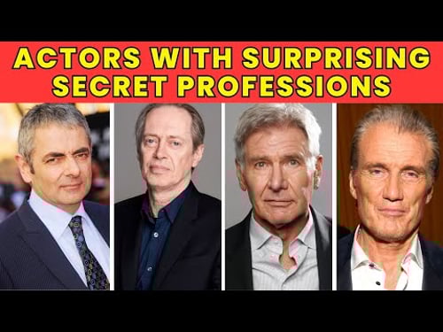 30 Actors With Surprising Secret Professions (You Didn't Know)