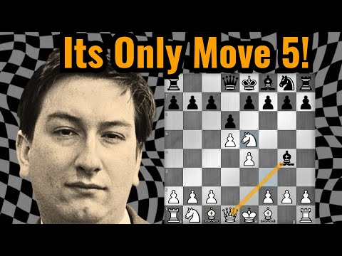 He Sacrificed His Queen On Move 5! Greatest Opening Trap EVER??