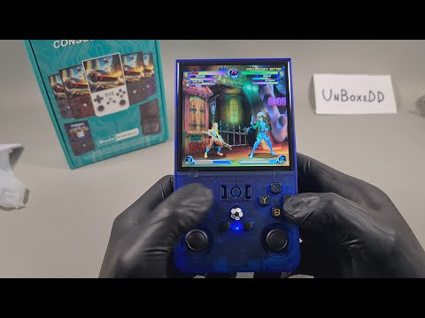 R36 Max 64gb Console Unoxing and Test Gameplay