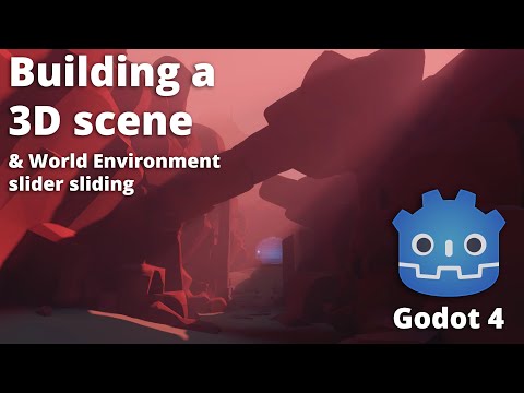 Building a 3D Scene in Godot 4 - Post Processing & World Environment