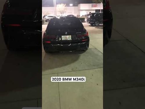 BMW M340i Startup Exhaust #bmw #m340i #exhaust #coldstart