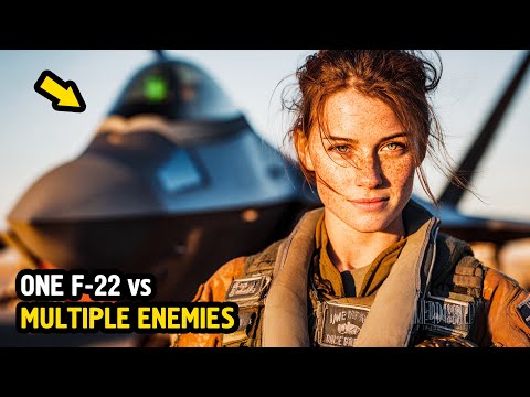 They Didn't Know She Flew F-22 Raptors — Until She Shot Down 6 Enemy Jets in 17 Minutes