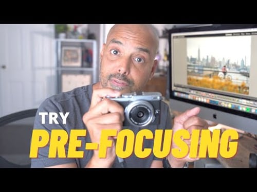 Try focusing your camera this way.