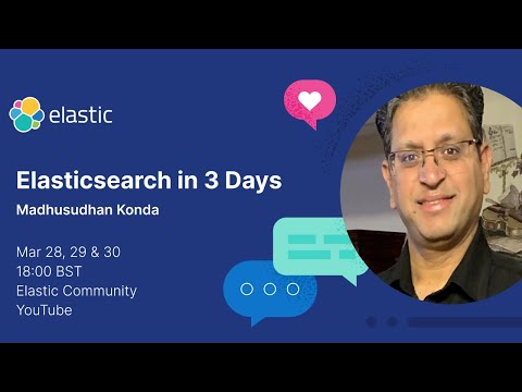 Elasticsearch in 3 Days: Session 1 - Intro to Elasticsearch & Stack (Indexing, Mapping & More)