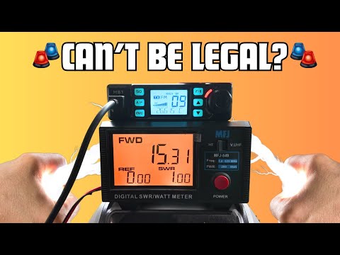 ILLEGAL CB Hack?! Converting a CB into a Ham Radio (Retevis MB1 Mod) #3