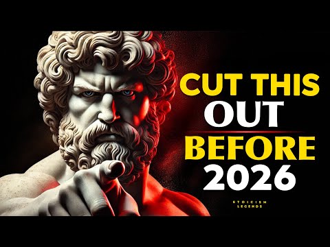 9 Things to CUT From Your Life BEFORE 2026 | Stoicism Philosophy Marcus Aurelius