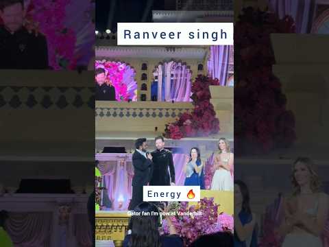 Ranveer singh danced with Donald Trump jr. and his wife in rich wedding #ranveersingh #donadtrumpjr