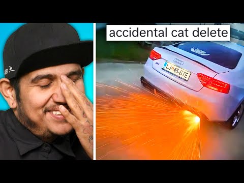 Mechanic Reacts to Showing-Off Gone Wrong