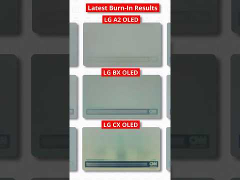 OLED TV Burn-In Isn't Real?