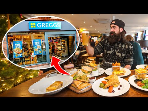 I ATE THE FESTIVE MENU AT THE GREGGS GOURMET PUB