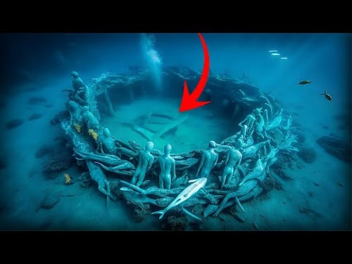 A drone was lowered to the bottom of the Bermuda Triangle, and what it captured shocked the world.