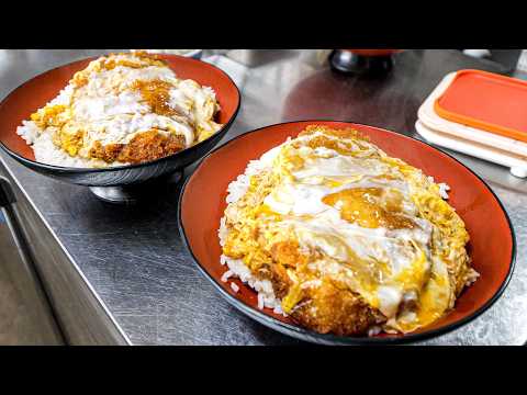 This Kind Couple in Their 60s Works 14 Hours a Day Making 170 Katsudon for Hungry Workers