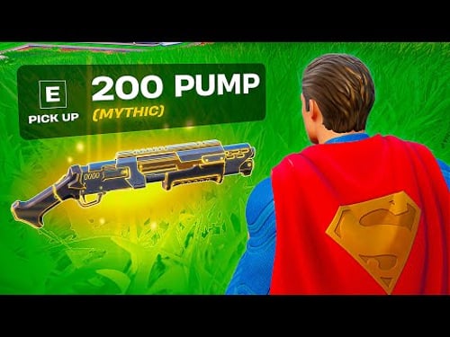 I Found a *SECRET* 200 Pump Shotgun!