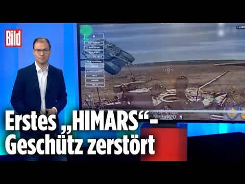 Bester Russen-Panzer explodiert | BILD-Lagezentrum