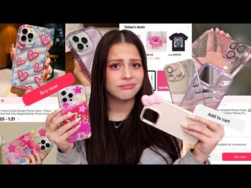 I Bought Phone Cases From TikTok *iPhone 15 Pro Max*📱✨