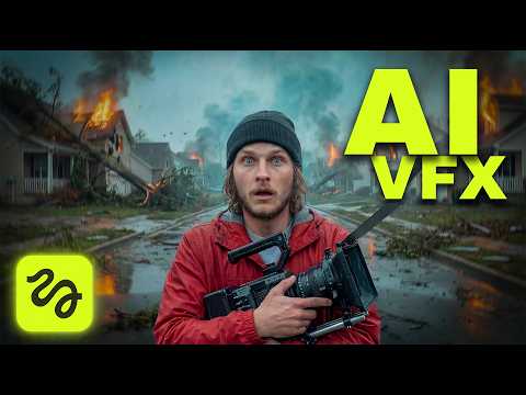 I Mixed AI With Real Footage… and I’m Kinda Scared (3 VFX Tricks)