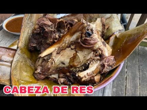 CABEZA DE RES EN BARBACOA! Cocinando Contigo y Mas