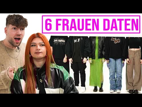 6 MÄDELS BLIND DATEN! 💔 mit Defnee