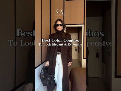 Stunning color combo’s to try this Fall ✨🤍 #colorcombinations #elegant #classystyle #outfitinspo