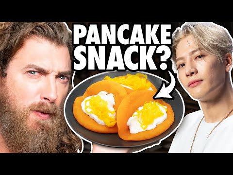 International Street Foods Taste Test ft. Jackson Wang