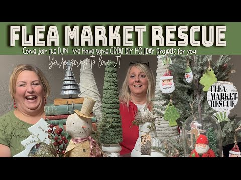 TRASH TO TREASURE HOLIDAY THRIFTED CHRISTMAS HOME DECOR PROJECTS