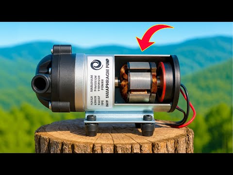 Free 220v That Billions of People Don't Know! Take Magnets From RO Motor And Get 220V FOREVER