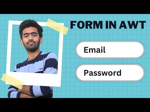 Learn ActionListener by creating a Form | AWT | Ep-5 | Tamil | code io