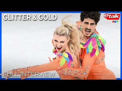 Olympians Piper Gilles & Paul Poirier call their skating 'campy & strange' ahead of 'Glitter & Gold'