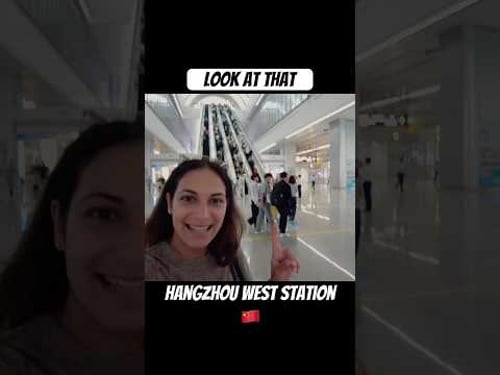 Chinaβs train stations are different! First look at Hangzhou West Station π¨π³