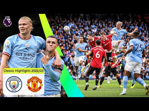 Haaland & Foden Sink Man Utd | Man City 6-3 Man Utd | Classic Premier League Highlights