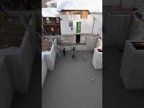 Our Chagrin Falls addition + renovation project is moving right along with the slab pour complete ✨