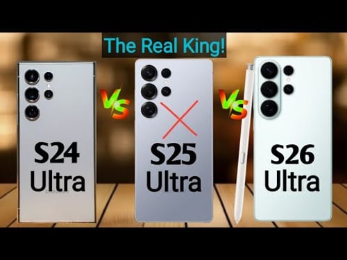 Galaxy S24 Ultra Vs S25 ultra Vs S26 Ultra/S Pen Update!