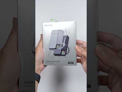 25W Qi2 Wireless RGB Magnetic Battery Bank!