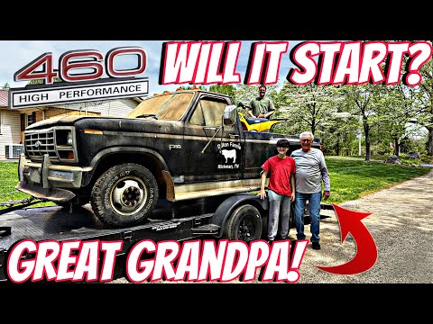 Big Block Bull Nose F350 Parked For Years! Will It Start?