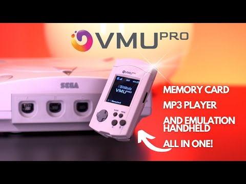 The Ultimate DREAMCAST Memory Card Does It All | The VMU Pro