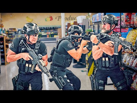 A MASSIVE Drug Cartel Take Down in a Supermarket | S.W.A.T. (Shemar Moore)