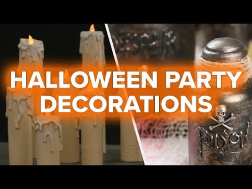 DIY Decoration Ideas For A Halloween Party