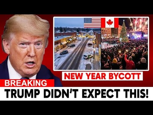 JUST IN: Canadians CANCEL U.S. New Year Trips — Trump’s Rhetoric Sparks BILLIONS in Losses