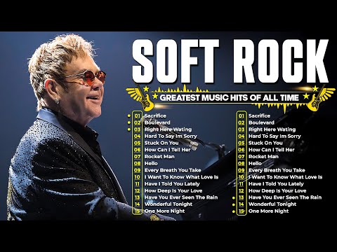 Elton John, Lionel Richie, Rod Stewart, Phil Collins, Bee Gees - Soft Rock Love Songs Ever