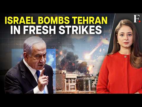 Israel Launches Fresh "Large-Scale Strikes" in the Heart of Tehran | Firstpost LIVE | N18G