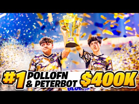 1ST FNCS GLOBAL CHAMPIONSHIP 2024 🏆 ($400,000) | ft. Peterbot