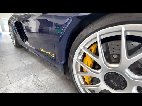 Customized Porsche Spyder RS, Porsche 911 Turbo, and more