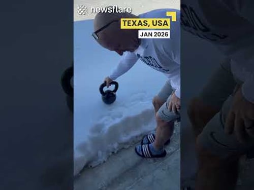 His Snow Turned To Concrete?