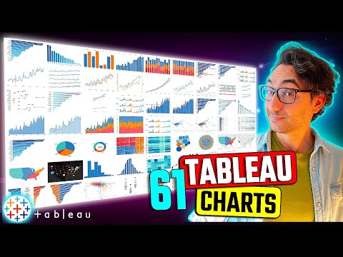 Master 61 Tableau Charts from Basic to Advanced