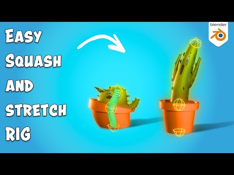 Easy Squash and Stretch RIg with Cloudrig Chain Toon