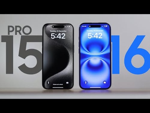 مقارنة المظاليم | ايفون 16 وايفون 15 برو بعد غلاء الاسعار !!