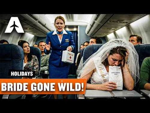 WEDDING CHAOS! 👰 Two Brides, Drunk Hens & Cabin Crew PANIC! | Holiday Airline Ep.07