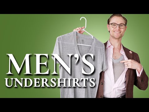 Men's Undershirts: Pros & Cons and How to Wear Them RIGHT
