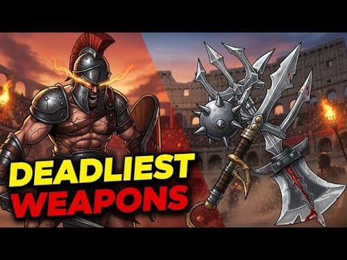 Top 12 Deadliest Gladiator Weapons